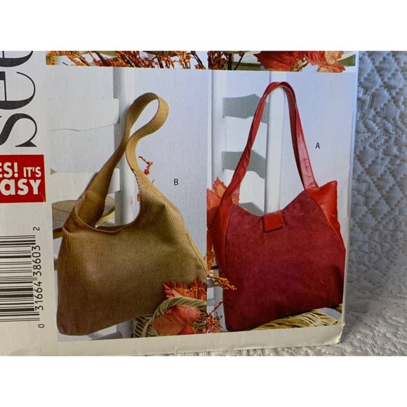 Butterick Misses Handbag Sewing Pattern B4271 - uncut - Picture 2 of 11